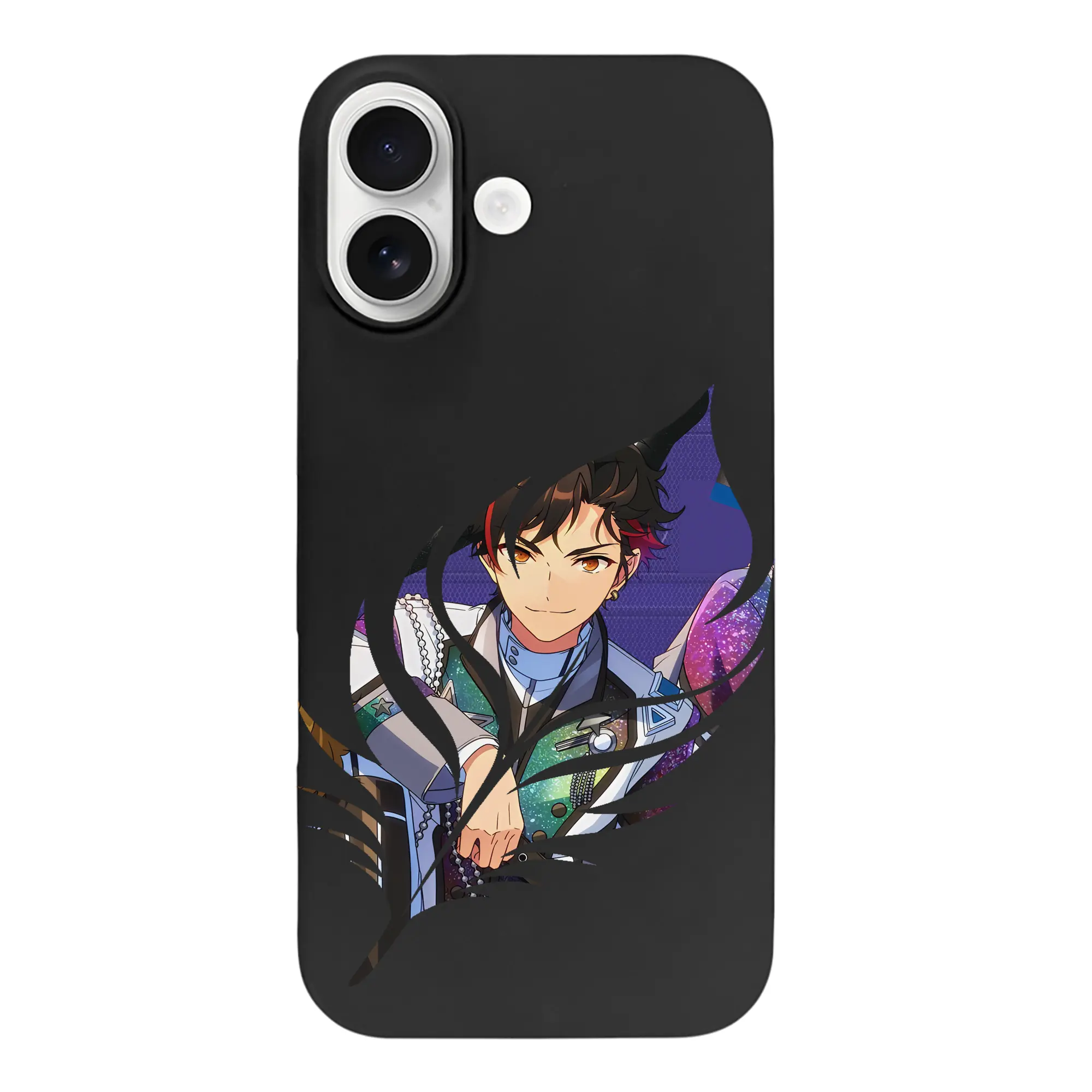 あんさん ぶる グッズ 流星隊 南雲鉄虎 - iPhone 17 シリーズ シリコンケース 薄型 耐衝撃 指紋防止 ソフトタッチカバー 精密フィット 傷防止 保護ケース iPhone 17/17 Air/17 Pro/17 Pro Max 対応